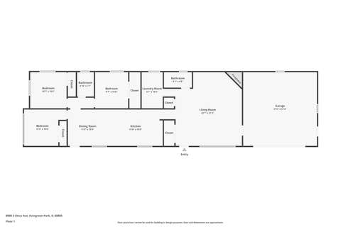 Tiny photo for 8900 S Utica Avenue, Evergreen Park, IL 60805 (MLS # 12712594)