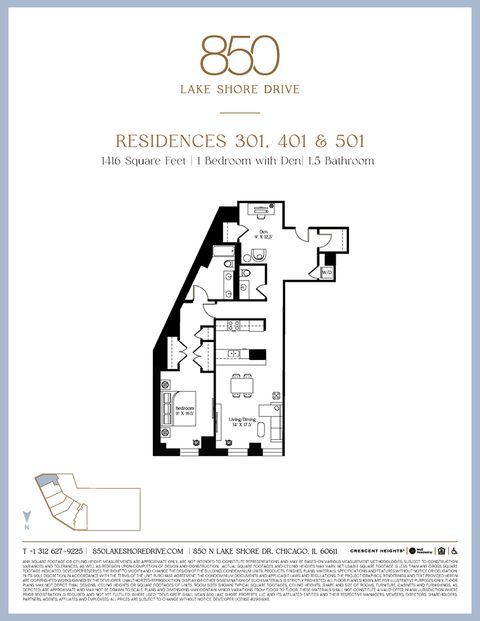 Tiny photo for 850 N Lake Shore Drive #301, Chicago, IL 60611 (MLS # 12530960)