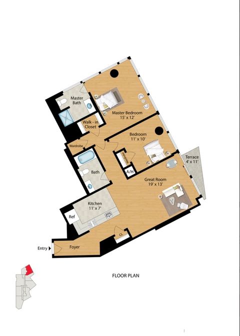 Tiny photo for 1720 Maple Avenue #2580, Evanston, IL 60201 (MLS # 12491270)
