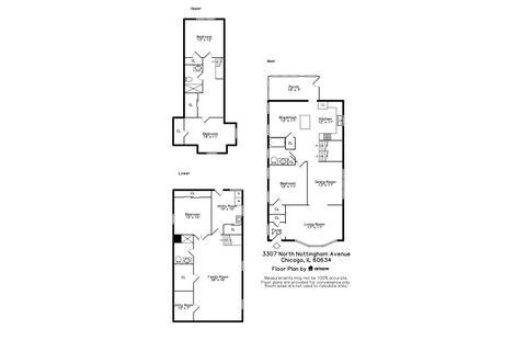 Tiny photo for 3307 N Nottingham Avenue, Chicago, IL 60634 (MLS # 12514889)