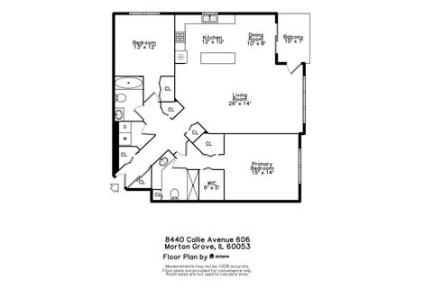 Tiny photo for 8440 Callie Avenue #606, Morton Grove, IL 60053 (MLS # 12712457)