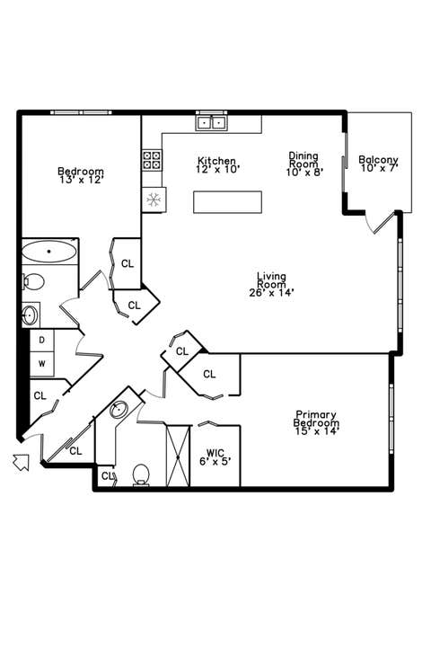 Tiny photo for 8440 Callie Avenue #606, Morton Grove, IL 60053 (MLS # 12712457)