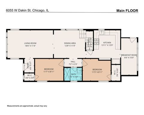 Tiny photo for 6055 W Dakin Street, Chicago, IL 60634 (MLS # 12525250)