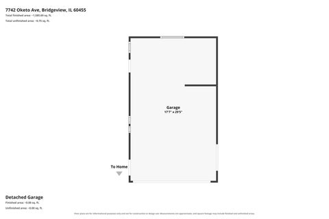 Tiny photo for 7742 S Oketo Avenue, Bridgeview, IL 60455 (MLS # 12783673)