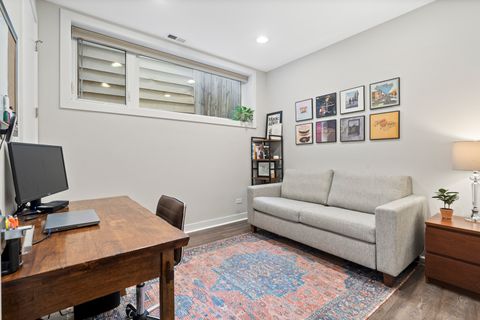 Tiny photo for 878 N Marshfield Avenue #1, Chicago, IL 60622 (MLS # 12495401)