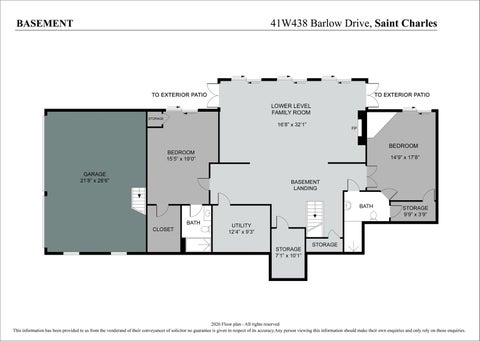Tiny photo for 41W438 Barlow Drive, St. Charles, IL 60175 (MLS # 12693219)