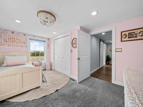 Tiny photo for 8294 Leaf River Road, Leaf River, IL 61047 (MLS # 12658017)