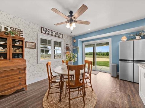 Tiny photo for 8294 Leaf River Road, Leaf River, IL 61047 (MLS # 12658017)