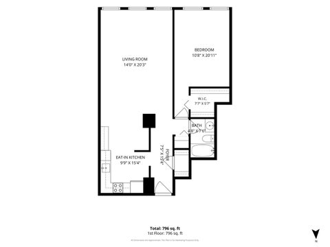 Tiny photo for 260 E Chestnut Street #1407, Chicago, IL 60611 (MLS # 12761463)