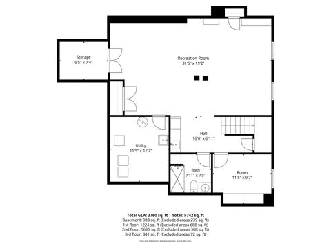 Tiny photo for 451 Lowell Avenue, Glen Ellyn, IL 60137 (MLS # 12682635)
