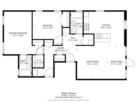 Tiny photo for 2618 W Rosemont Avenue #1, Chicago, IL 60659 (MLS # 12574711)