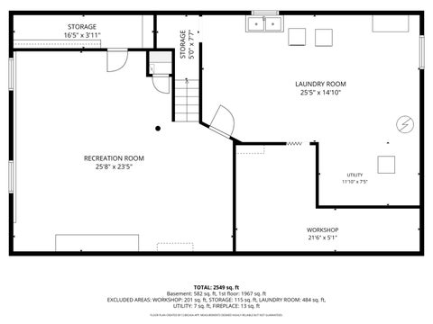 Tiny photo for 533 S Spring Avenue, La Grange, IL 60525 (MLS # 12748410)