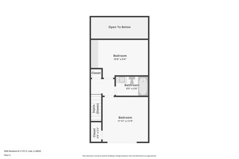 Tiny photo for 5938 Meadow Drive #151-F, Lisle, IL 60532 (MLS # 12594228)