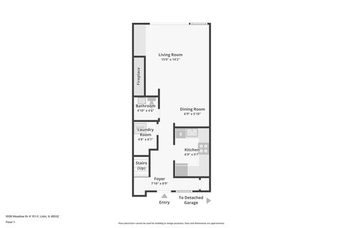 Tiny photo for 5938 Meadow Drive #151-F, Lisle, IL 60532 (MLS # 12594228)