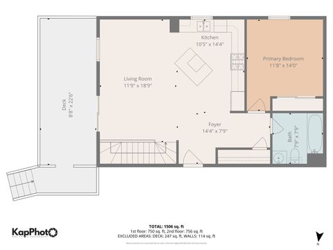 Tiny photo for 2843 S Wells Street #1E, Chicago, IL 60616 (MLS # 12585676)