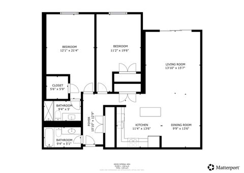 Tiny photo for 375 Plum Creek Drive #407, Wheeling, IL 60090 (MLS # 12620927)