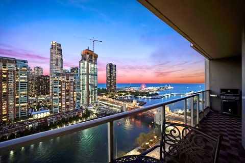 Tiny photo for 420 E Waterside Drive #2110, Chicago, IL 60601 (MLS # 12500345)