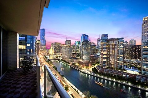 Tiny photo for 420 E Waterside Drive #2110, Chicago, IL 60601 (MLS # 12500345)