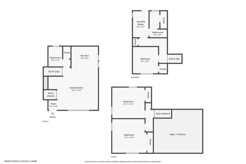 Tiny photo for 10818 S Plahm Court, Worth, IL 60482 (MLS # 12712523)