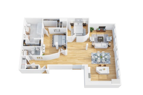 Tiny photo for 1101 W Lake Street #3C, Chicago, IL 60607 (MLS # 12685678)