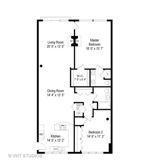 Tiny photo for 1737 N paulina Street #205, Chicago, IL 60622 (MLS # 12637049)