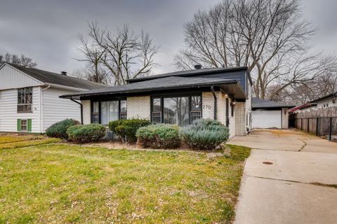 A home in Calumet City