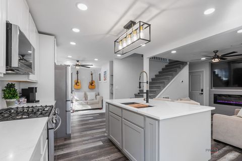 Tiny photo for 68 E Lakeview Avenue, Round Lake Beach, IL 60073 (MLS # 12518179)