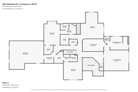 Tiny photo for 2901 Glenbriar Drive, St. Charles, IL 60174 (MLS # 12761002)