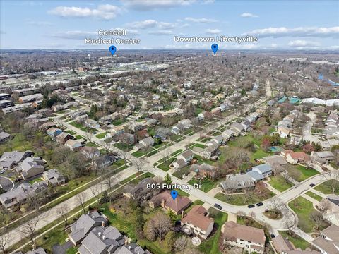 Tiny photo for 805 Furlong Drive, Libertyville, IL 60048 (MLS # 12589941)