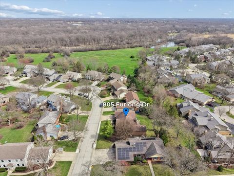 Tiny photo for 805 Furlong Drive, Libertyville, IL 60048 (MLS # 12589941)