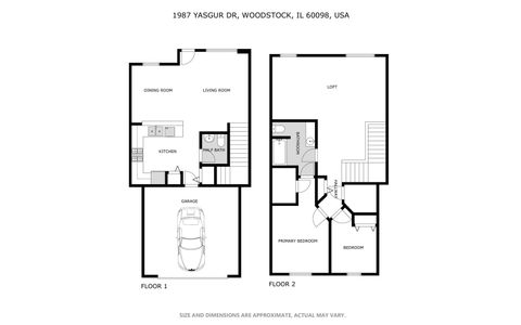 Tiny photo for 1987 Yasgur Drive, Woodstock, IL 60098 (MLS # 12643285)