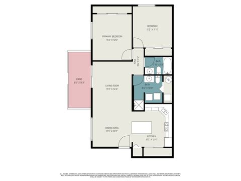 Tiny photo for 3107 Ingalls Avenue #1D, Joliet, IL 60435 (MLS # 12456453)