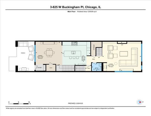 Tiny photo for 825 W Buckingham Place #3, Chicago, IL 60657 (MLS # 12600965)