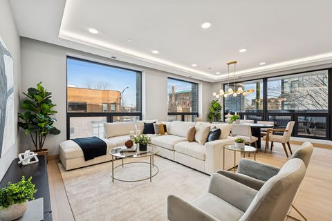 Tiny photo for 466 N Paulina Street #PH-402, Chicago, IL 60622 (MLS # 12535337)