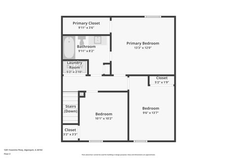 Tiny photo for 1201 Yosemite Parkway, Algonquin, IL 60102 (MLS # 12724865)