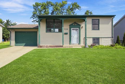 Tiny photo for 736 DICKENS Avenue, Glendale Heights, IL 60139 (MLS # 12566962)