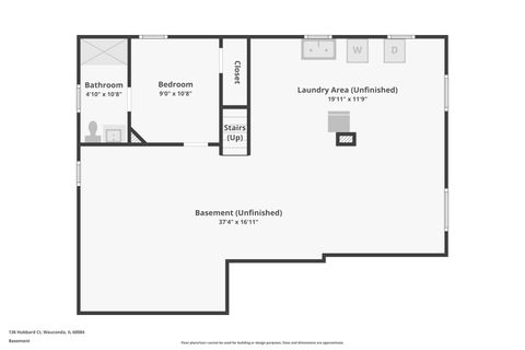 Tiny photo for 136 Hubbard Court, Wauconda, IL 60084 (MLS # 12471157)