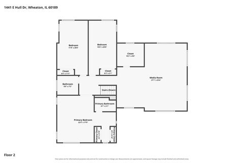 Tiny photo for 1441 E Hull Drive, Wheaton, IL 60189 (MLS # 12752100)