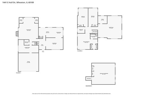 Tiny photo for 1441 E Hull Drive, Wheaton, IL 60189 (MLS # 12752100)