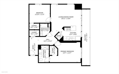 Tiny photo for 545 N Dearborn Street #2607, Chicago, IL 60654 (MLS # 12748469)