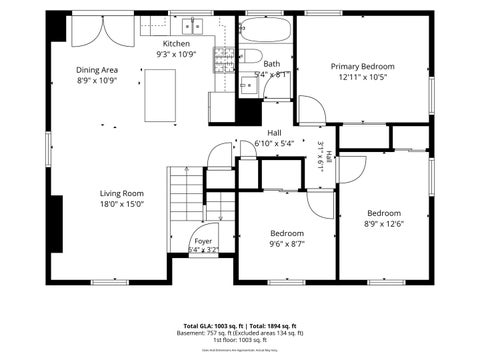 Tiny photo for 1307 Edgerton Drive, Joliet, IL 60435 (MLS # 12759826)