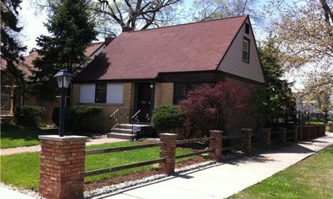 A home in Calumet City