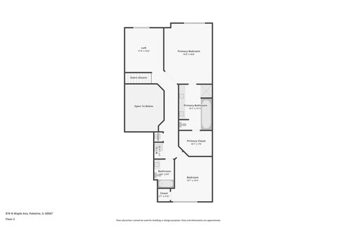 Tiny photo for 876 N MAPLE Avenue, Palatine, IL 60067 (MLS # 12773345)
