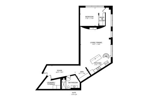 Tiny photo for 1728 N DAMEN Avenue #310, Chicago, IL 60647 (MLS # 12582743)