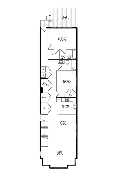 Tiny photo for 1838 N Laramie Avenue #B, Chicago, IL 60639 (MLS # 12535217)