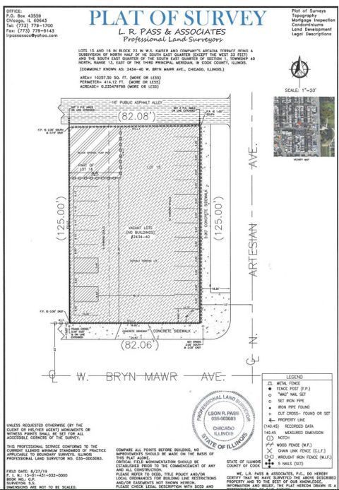 2434 W Bryn Mawr Avenue Chicago IL 60659