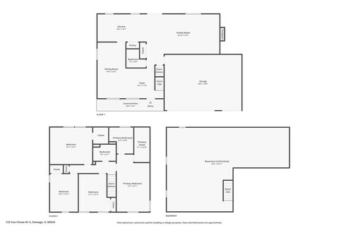 Tiny photo for 123 Fox Chase Drive S, Oswego, IL 60543 (MLS # 12576477)