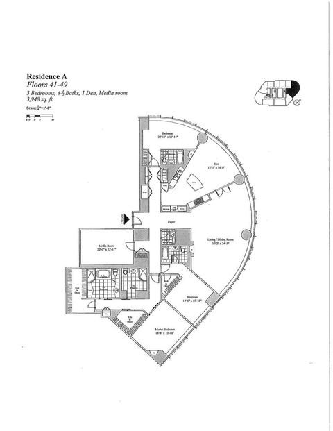 Tiny photo for 401 N Wabash Avenue #43A, Chicago, IL 60611 (MLS # 12624205)