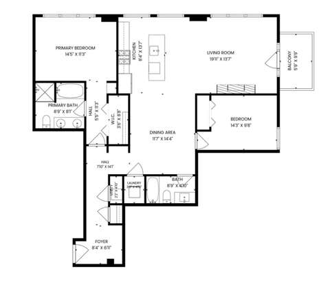 Tiny photo for 1600 S Jefferson Street #201, Chicago, IL 60616 (MLS # 12669010)