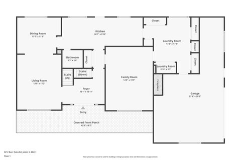 Tiny photo for 3212 Burr Oaks Drive, Joliet, IL 60431 (MLS # 12632807)